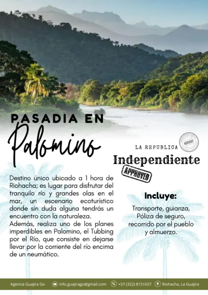 Pasadía a Palomino